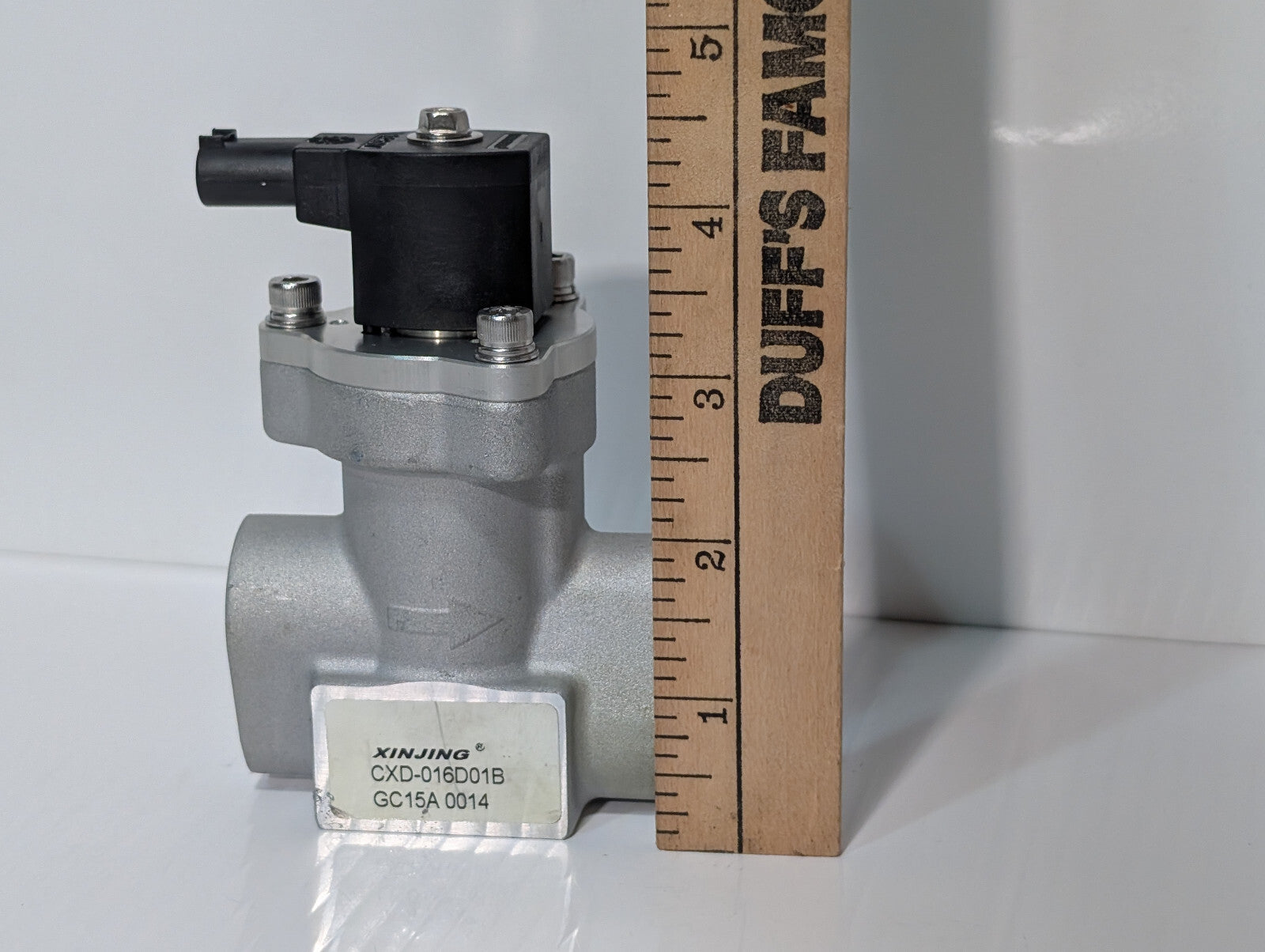 Xinjing CXD-016D01B 2-Way GC15A Solenoid Valve, 24VDC, CXD016D01B, CXD-016-D0-1B