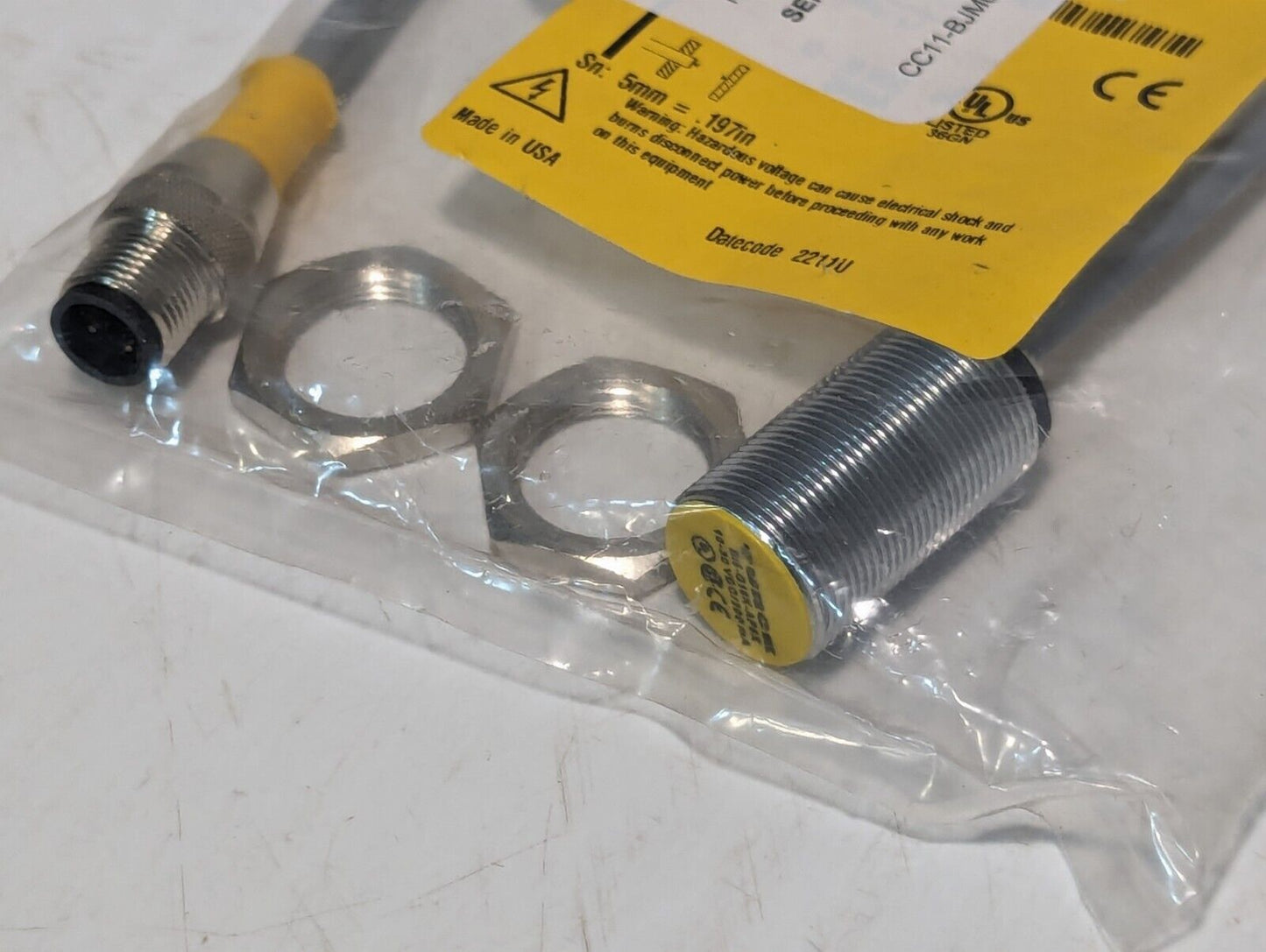 Turck BI5-G18K-AP6X-0.3M-RS4T Wired Proximity Sensor - Free Shipping