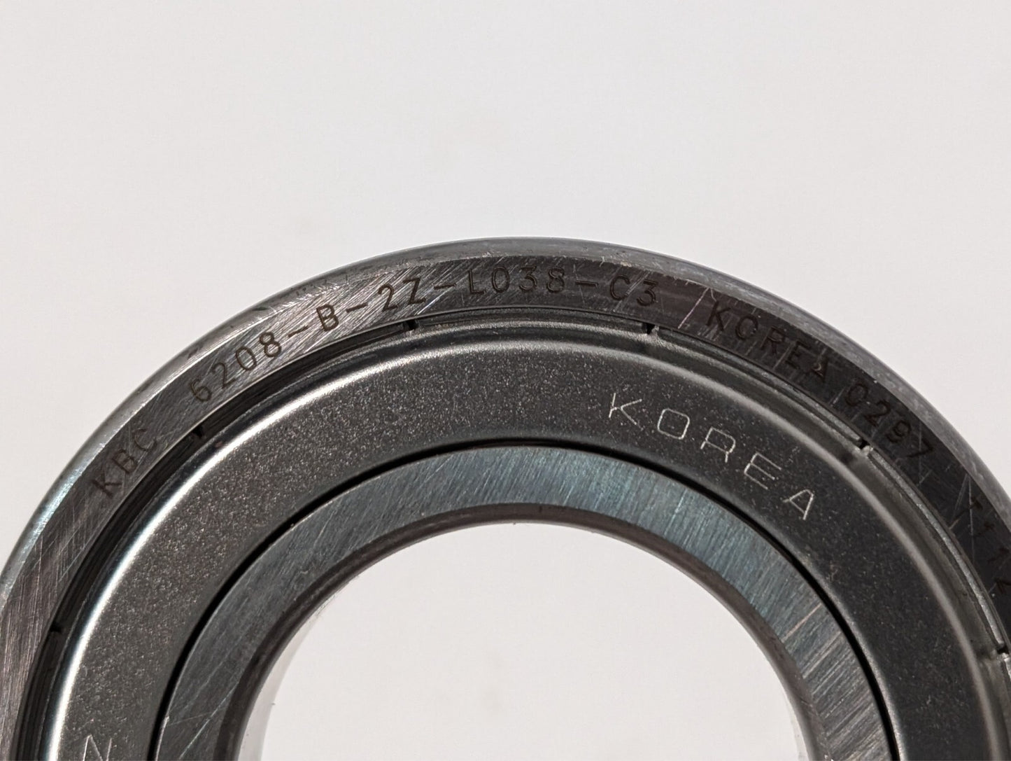 (2) KBC 6208-B-2Z-L038 Groove Ball Bearing