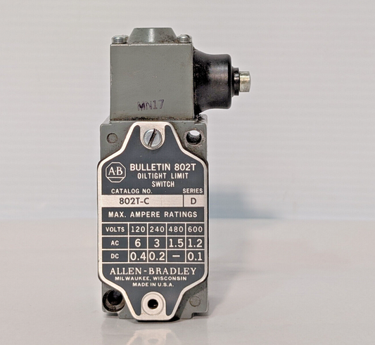 Allen Bradley 802T-C Series D Oil Tight Limit Switch for Bulletin 802T, Z-13956