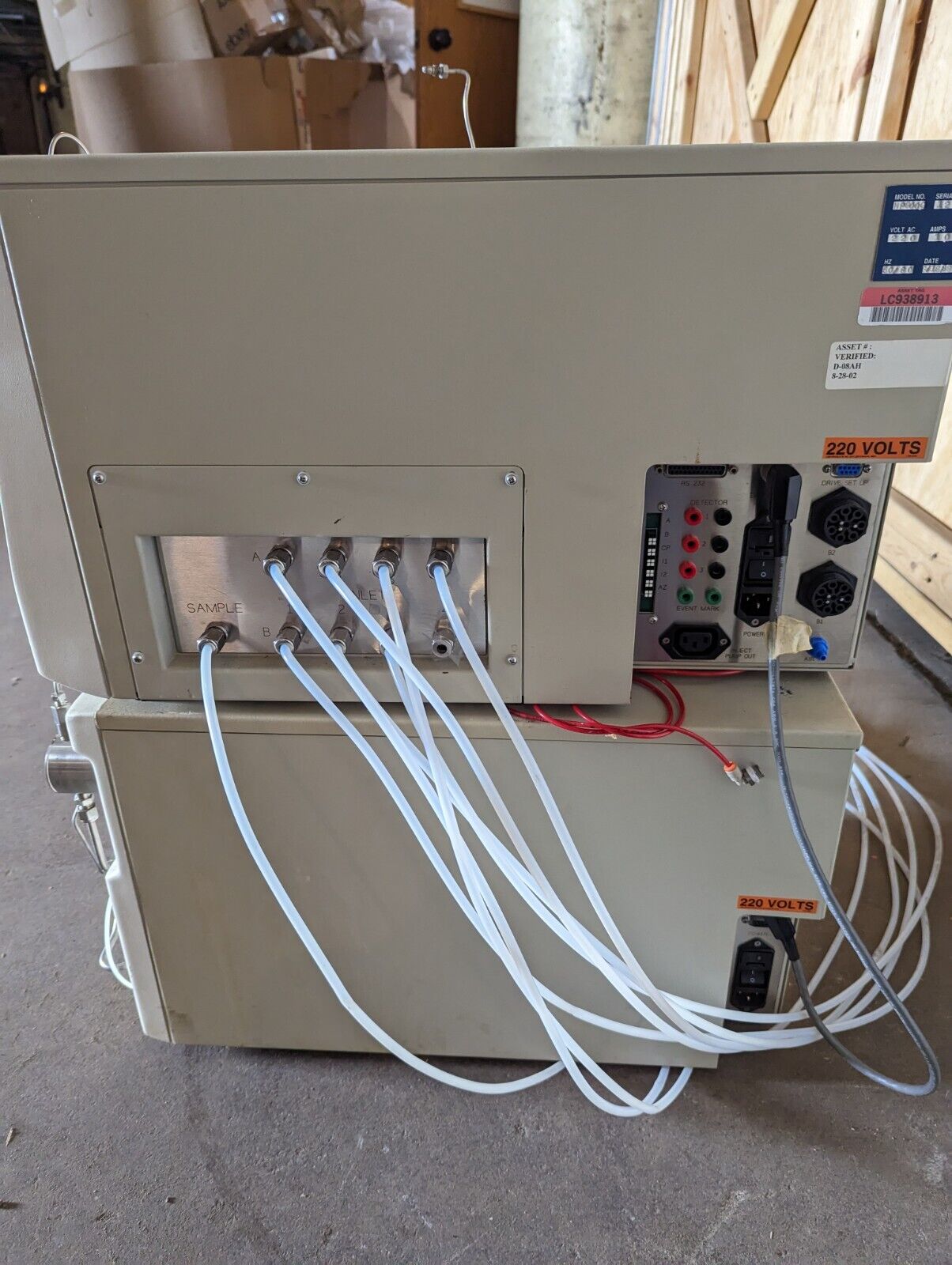 NovaPrep 8000 chromatography system, NP8000, 220VAC, 10A, 50/60Hz