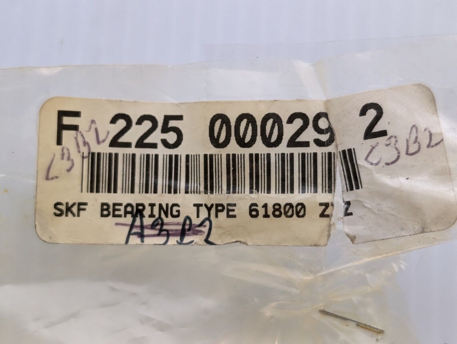 (15) SKF Bearing Type 61800 WIM Swiss Made, C3B2, Flex Plate/Precision Bearing