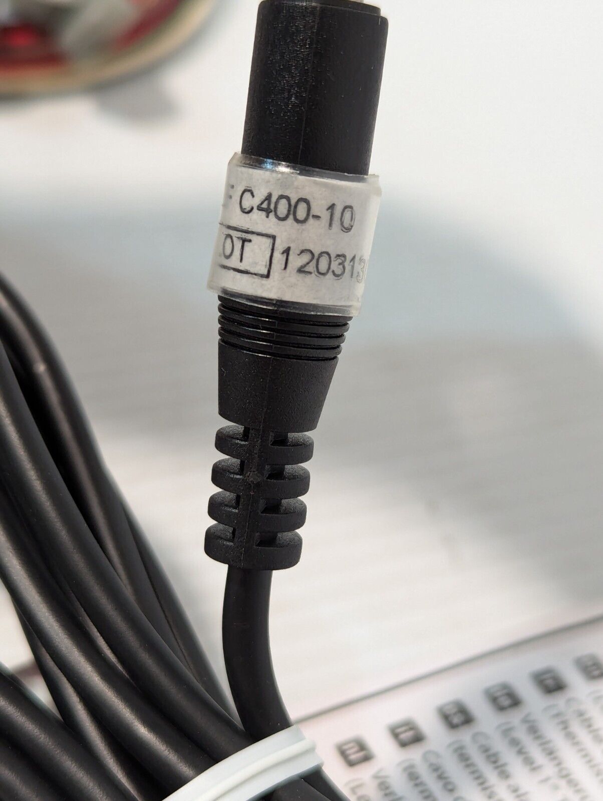 Smiths Medical C400-10 Level 1 Extension Cable For Disposable Temp. Probes, 10'