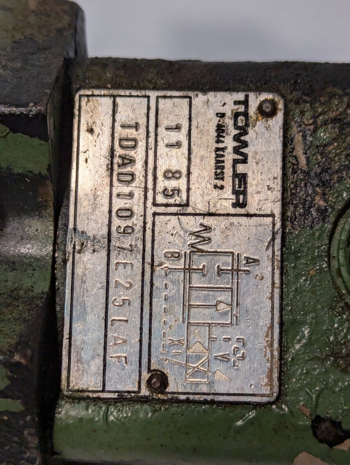 Towler TDAD1097E25LAF proportional throttle valve - Free Shipping