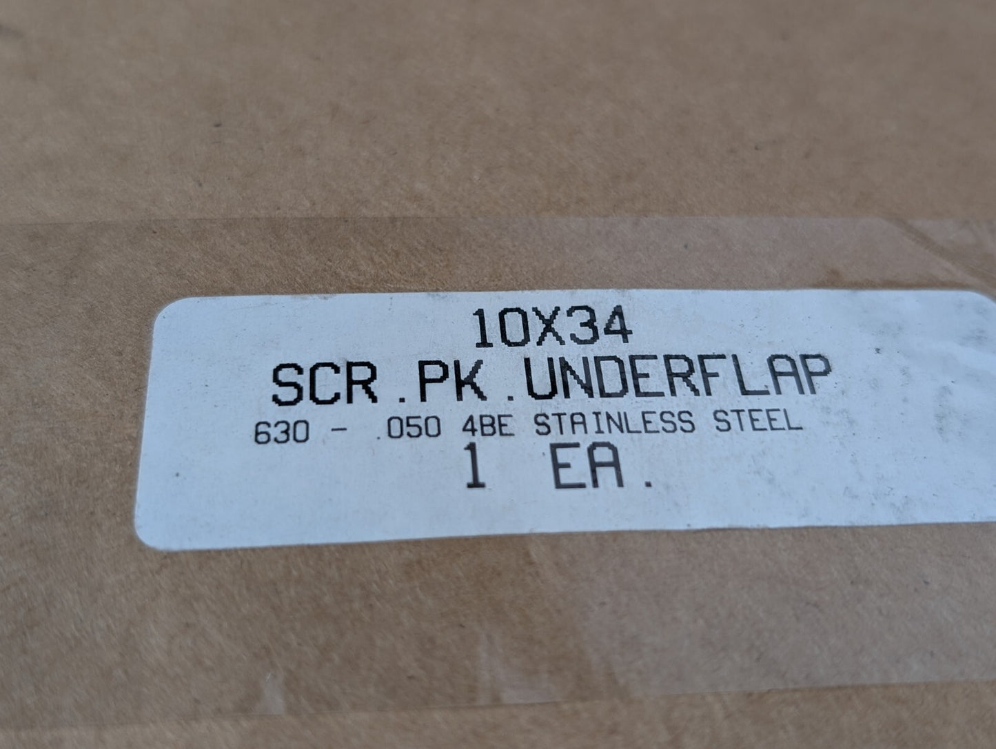 Stainless Steel Door Kick Plate, 10" x 34", 12 Hole