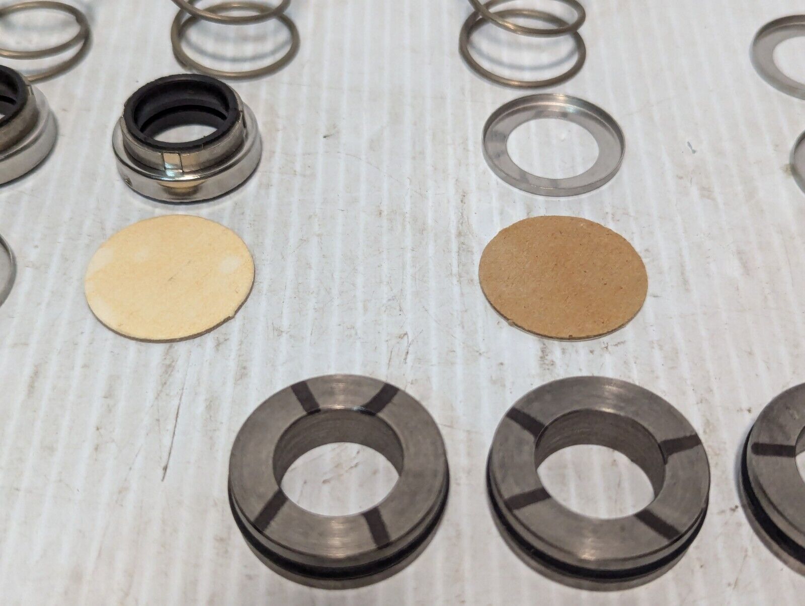 Lot of 3 Unidentified Mechanical Shaft Seals, + Addt'l Components -Free Shipping