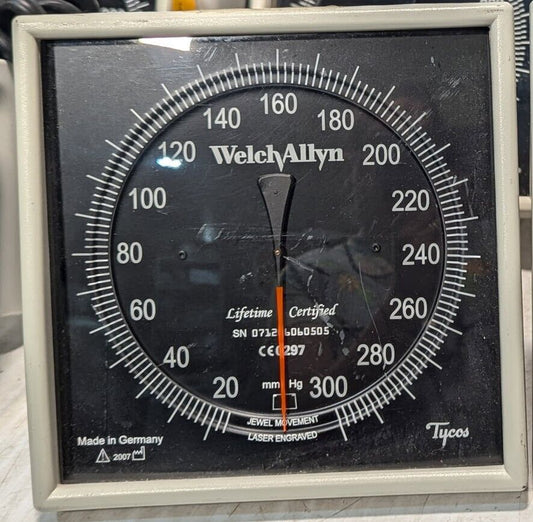 Welch Allyn CE0297 Sphygmomanometer w/ Adjustable Wall Mount, No Accessories