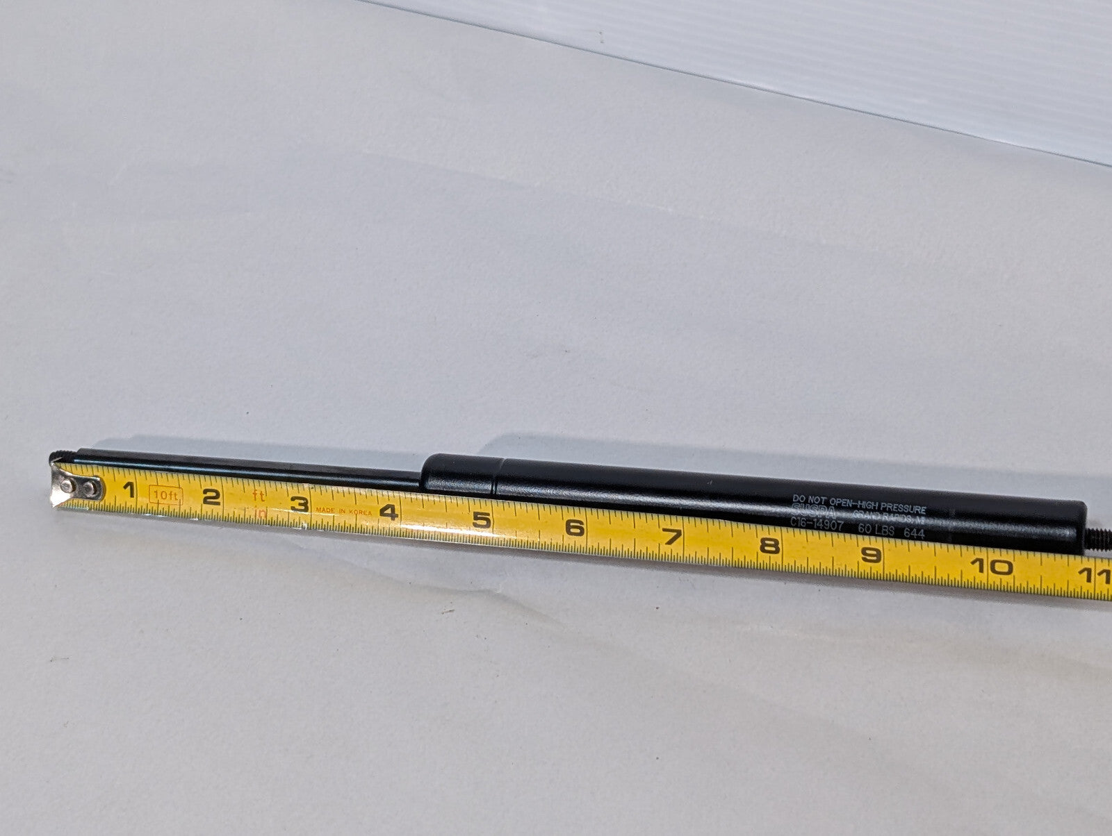 Suspa C16-14907 Gas Prop, Strut, Spring, Shock, Lift Support, 60Lb. Made in USA