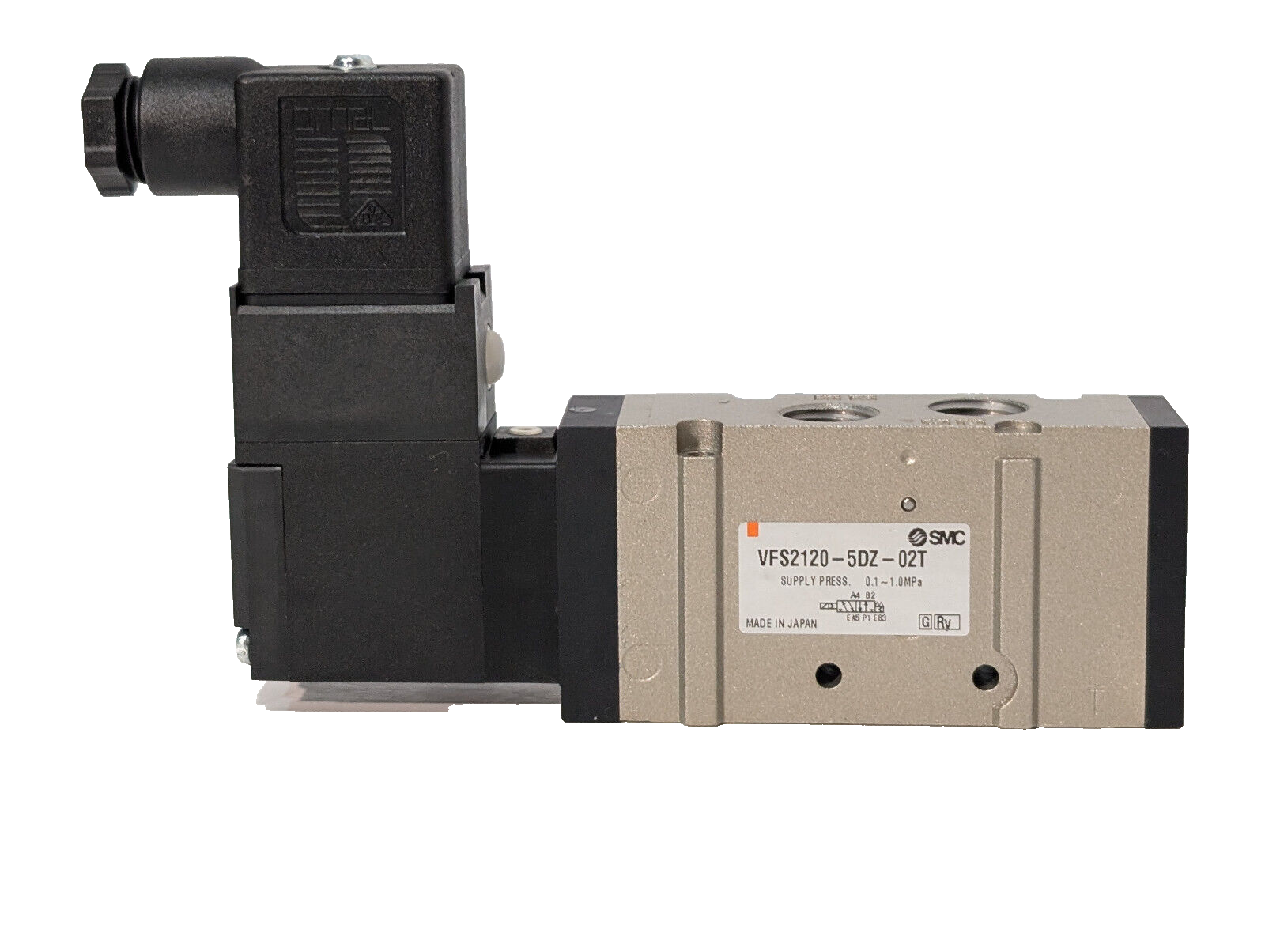 SMC VFS2120-5DZ-02T Solenoid Valve, TVFS2B26, 21-26VDC, VFS2000 Series