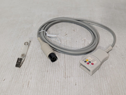 Affinity 453561432691 ECG Patient Cable, 3-Lead, 6 Pin, Philips Compatible