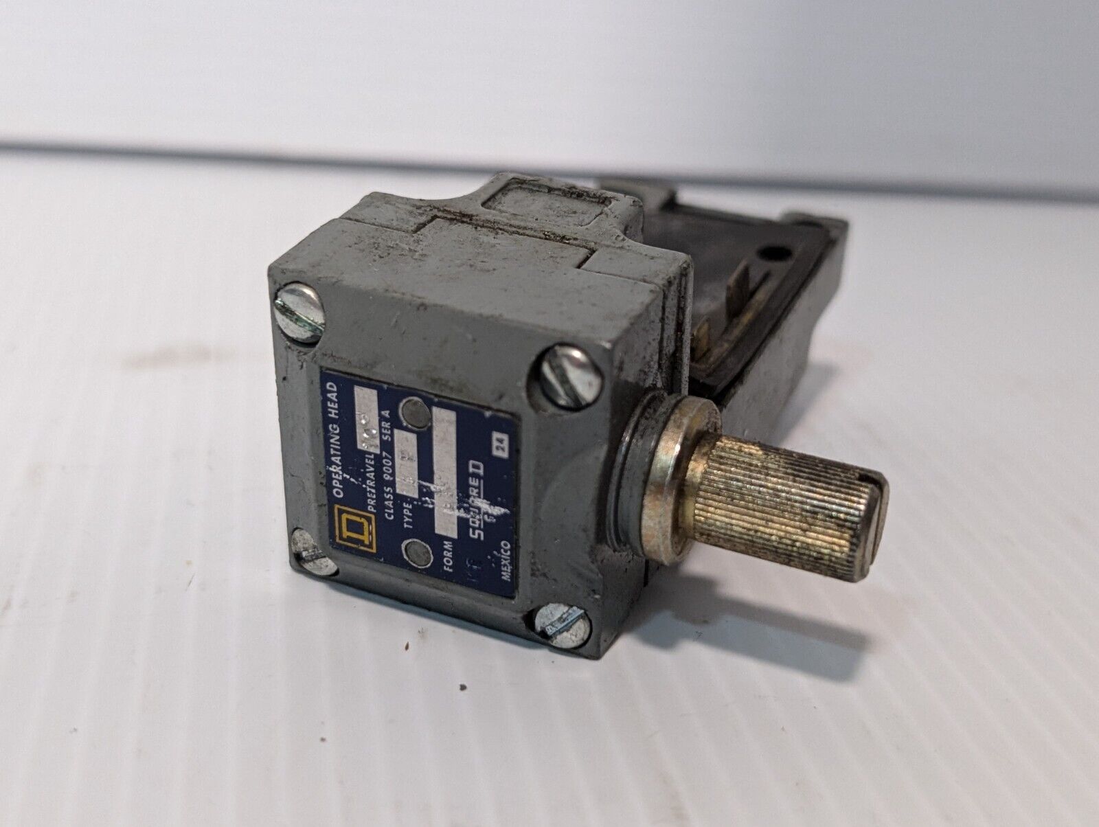 Square D, Class 9007, Ser A. Operating Head Limit Switch, 10 deg