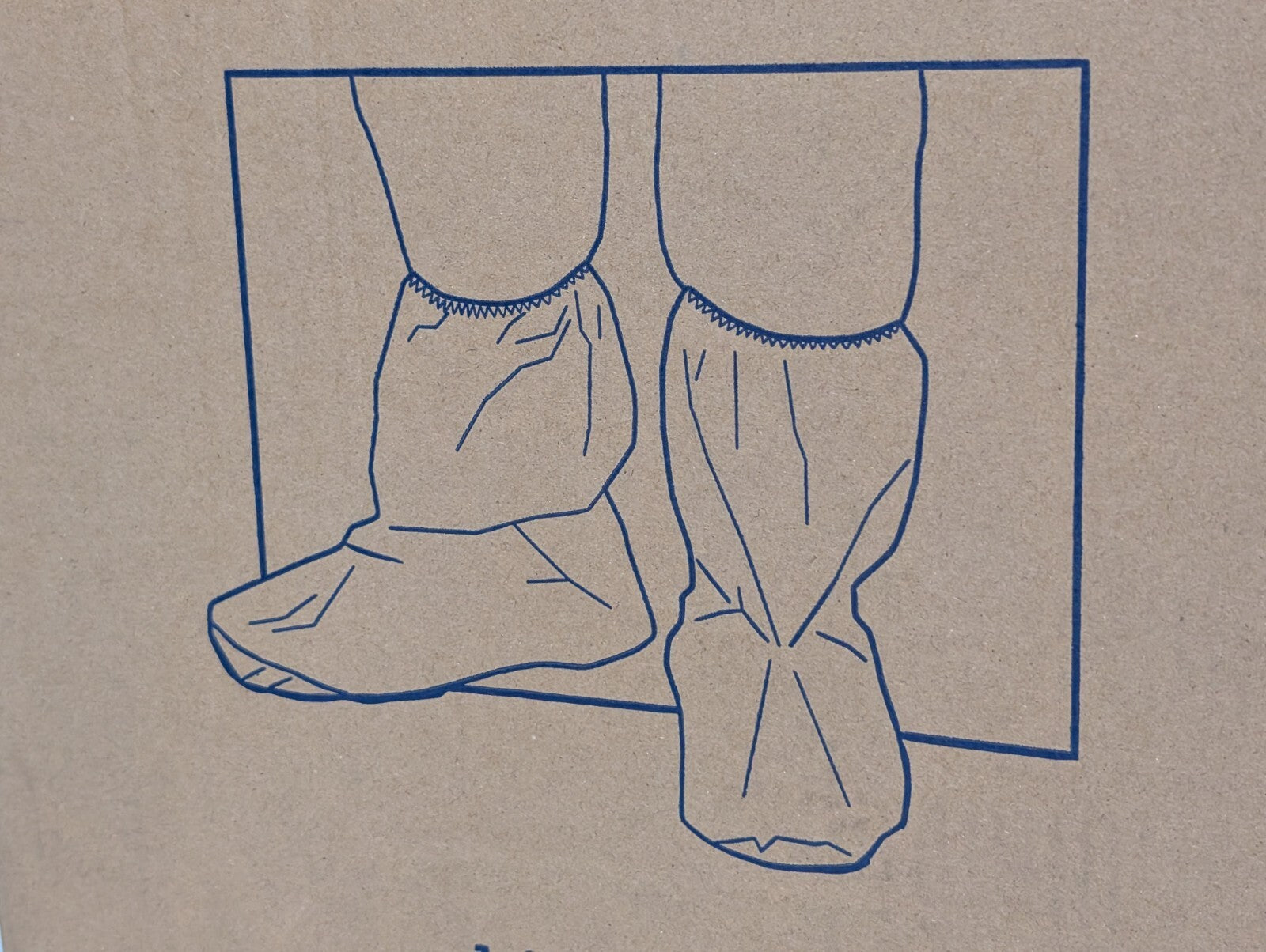 1 Box (Qty 150) Uline S-24021 Skid Resistant Boot Covers, Fit Size 12-15 Boots