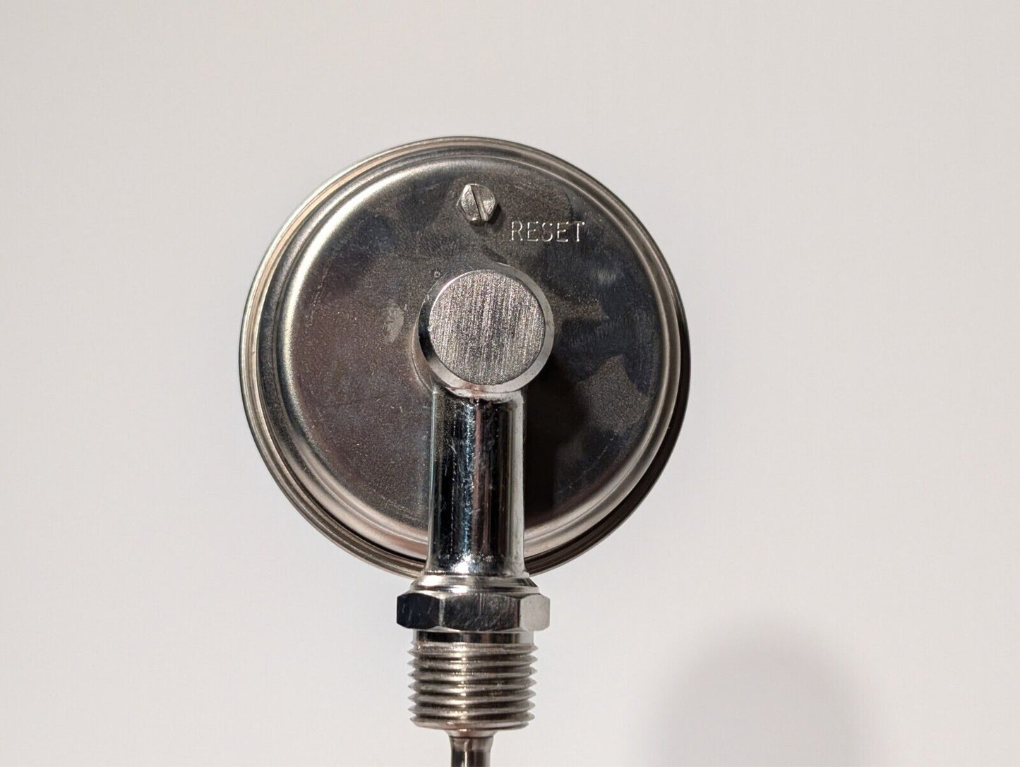 Trend CR3107C bimetal thermometer, 0-200 deg C, 2 deg subd., 3" face, 9" probe