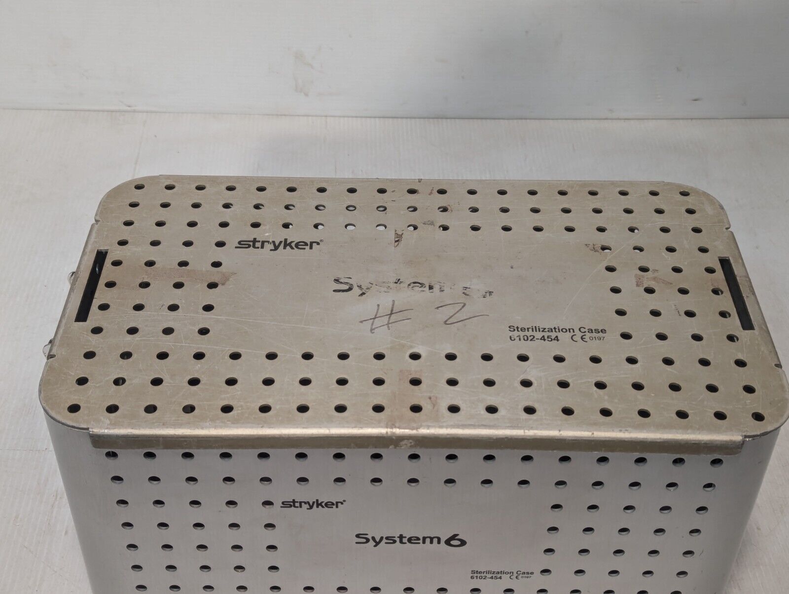 Stryker 6102-454 System 6 Sterilization Case w\ Insert - Free Shipping 