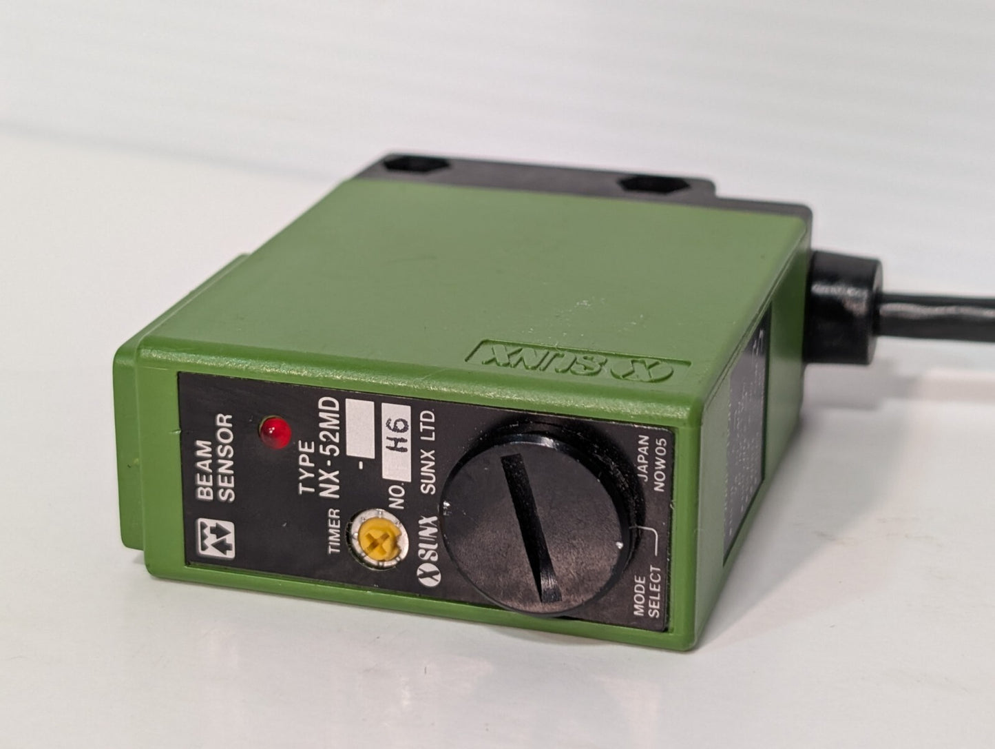 Sunx NX-52MD Photoelectric Beam Sensor, 24 to 240V AC/DC, 5m