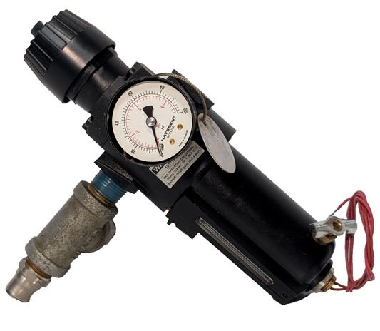 Wilkerson 10217A2656 Filter Regulator, Hayssen 10217A2594 Air Gauge Assy