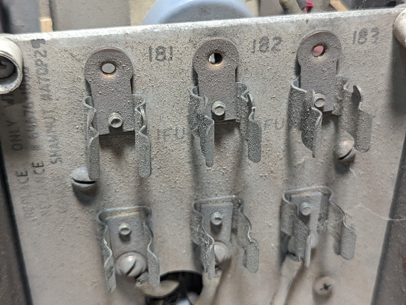 Reliance Electric 801463R rectifier stack, no cover, very dusty