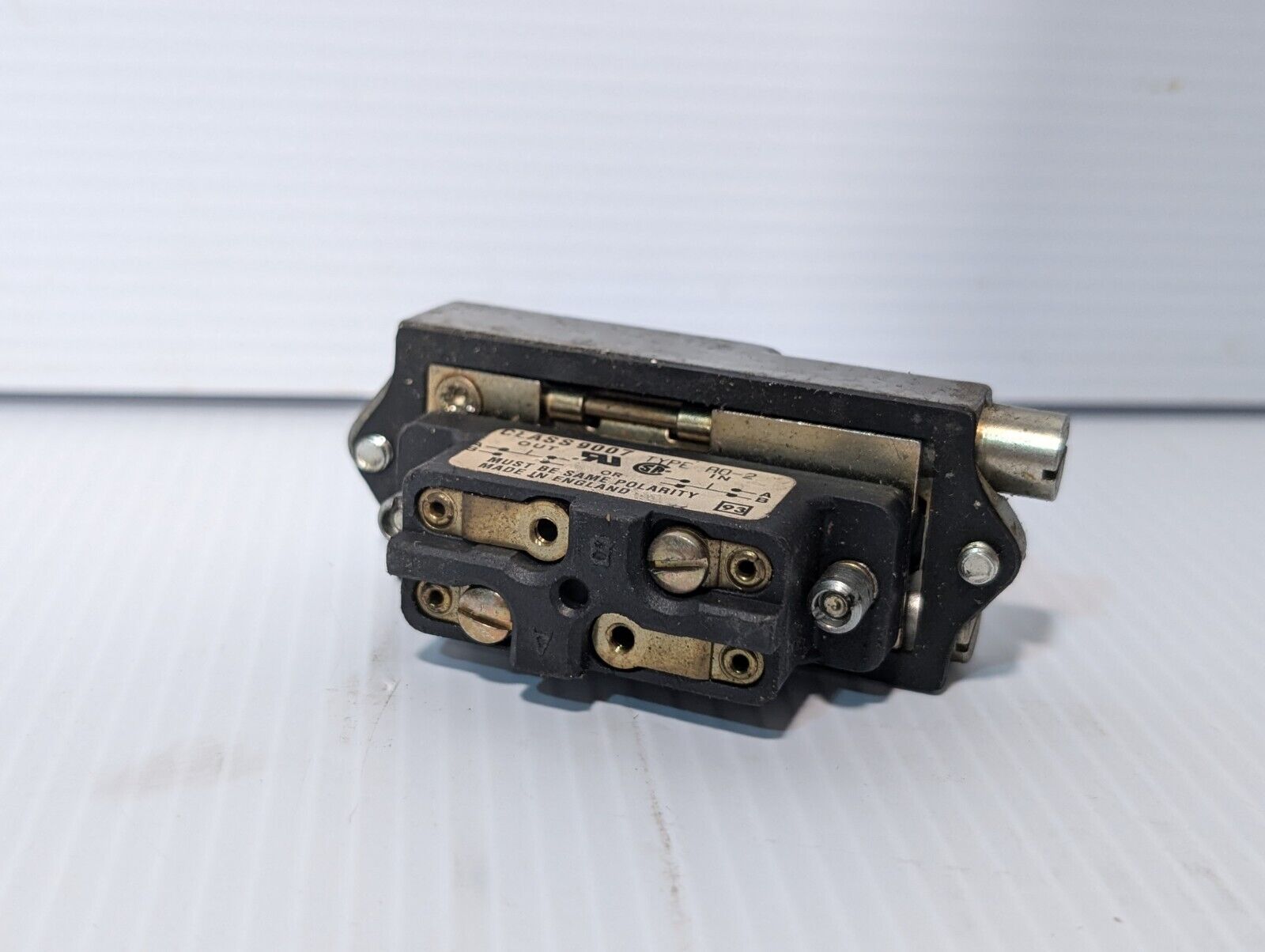 Square D, Class 9007, AO 12, AO12 Limit Switch + Returns, A012