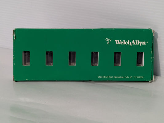 Welch Allyn 07800-U 6V Halogen Vacuum Lamp, Pack of 6