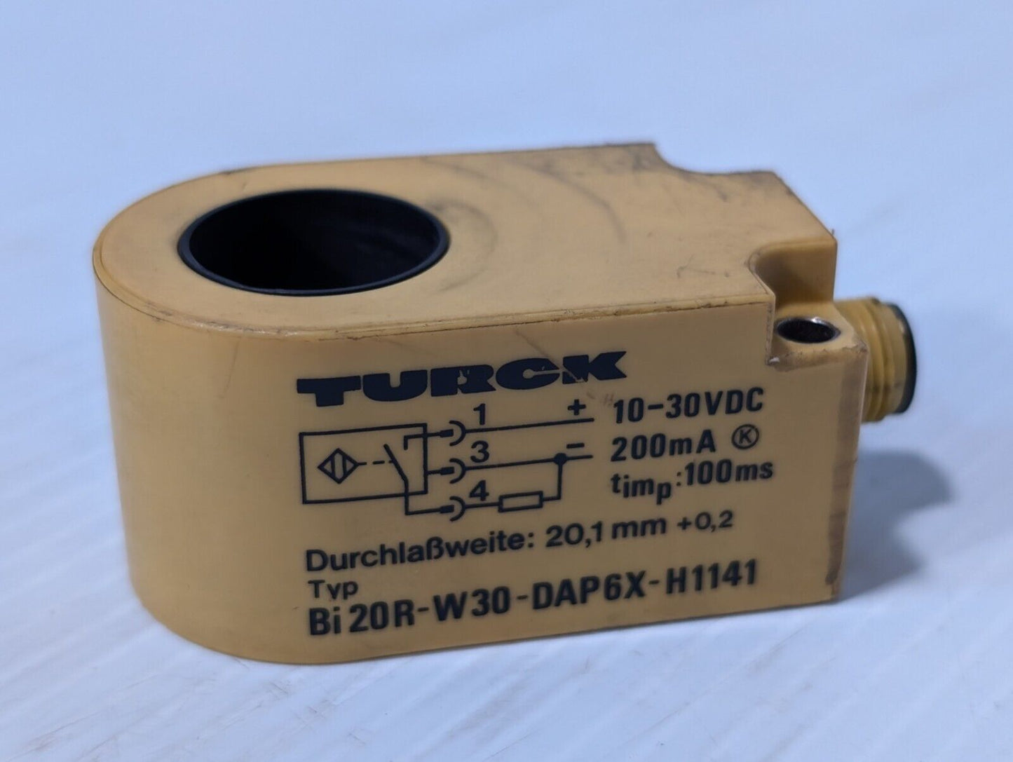 Turck Bi20R-W30-DAP6X-H1141 Inductive Proximity Switch Sensor - Free Shipping