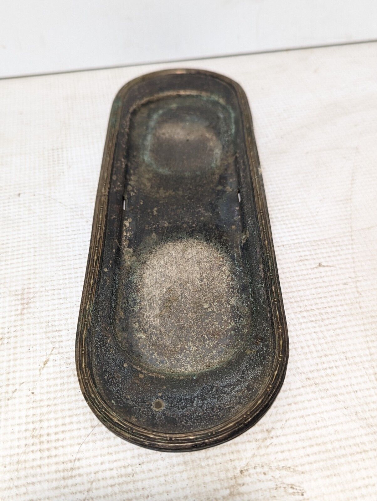 Two Vintage Metal Serving Trays - Individual Styles - Free Shipping