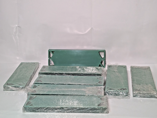 1000 Hyzon Motors Custom Components Jade Green Art Craft Repurpose Geometric