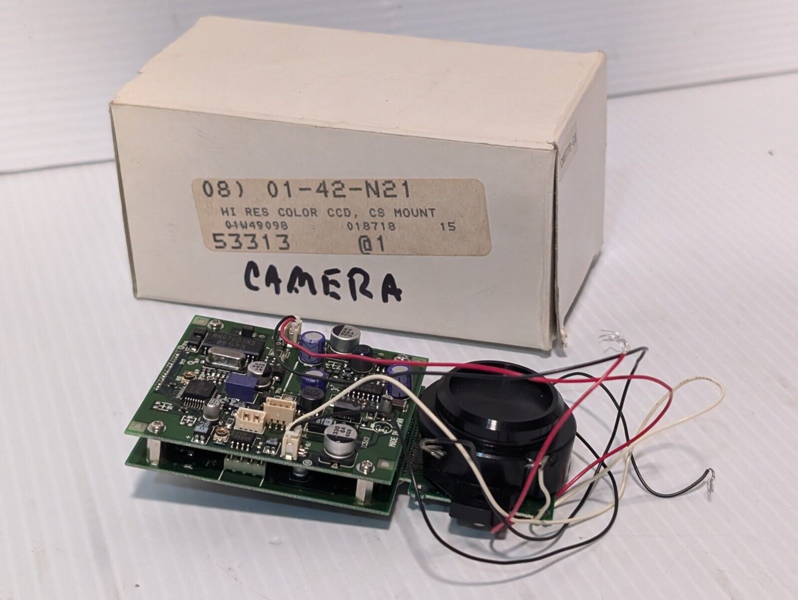 Unbranded 01-42-N21 01W49098 53313 Hi Res Color CCD, CS Mount - Free Shipping