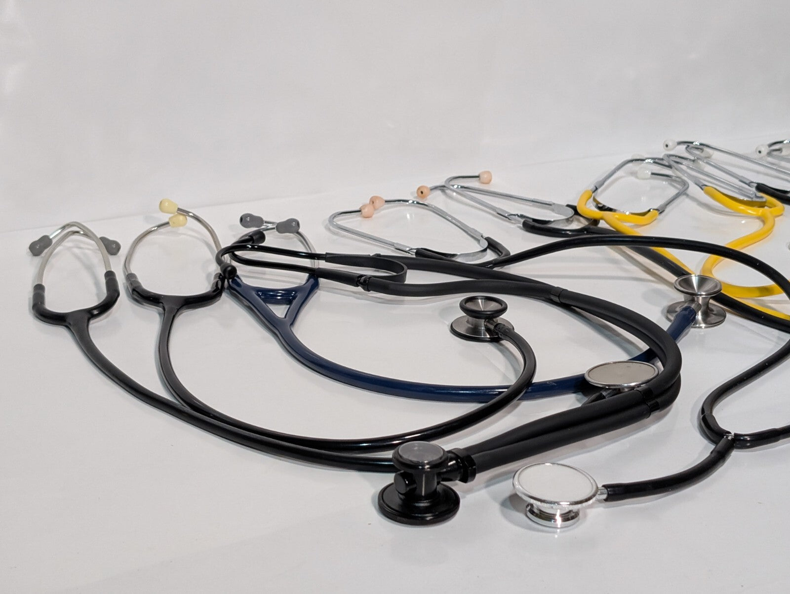 [19] Stethoscopes Assorted Incld. ADC Adscope 603 3M Littmann Cardiology III IV
