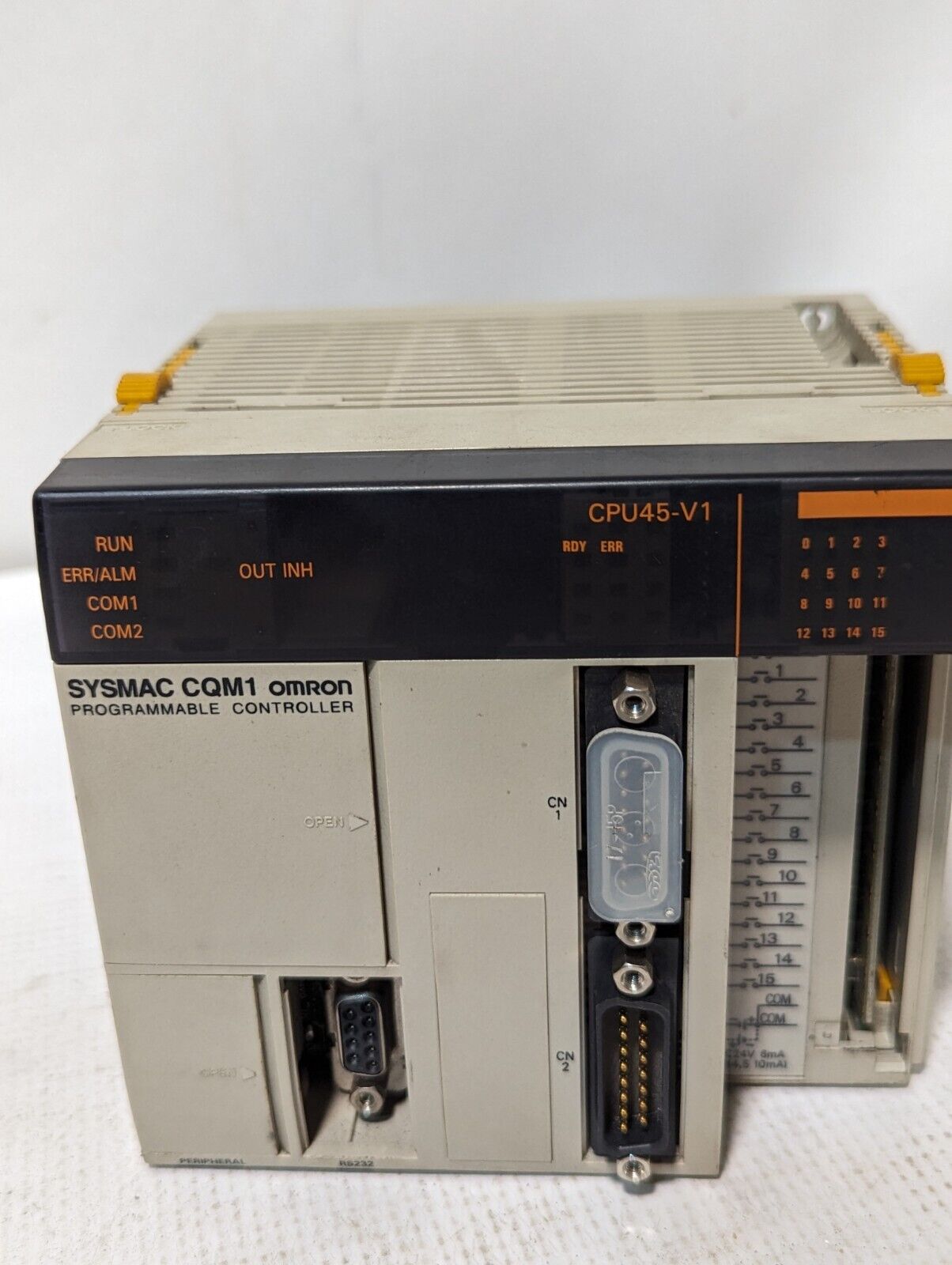 Omron CQM1 Programmable Controller, CQM1-CPU45-EV1 - Free Shipping