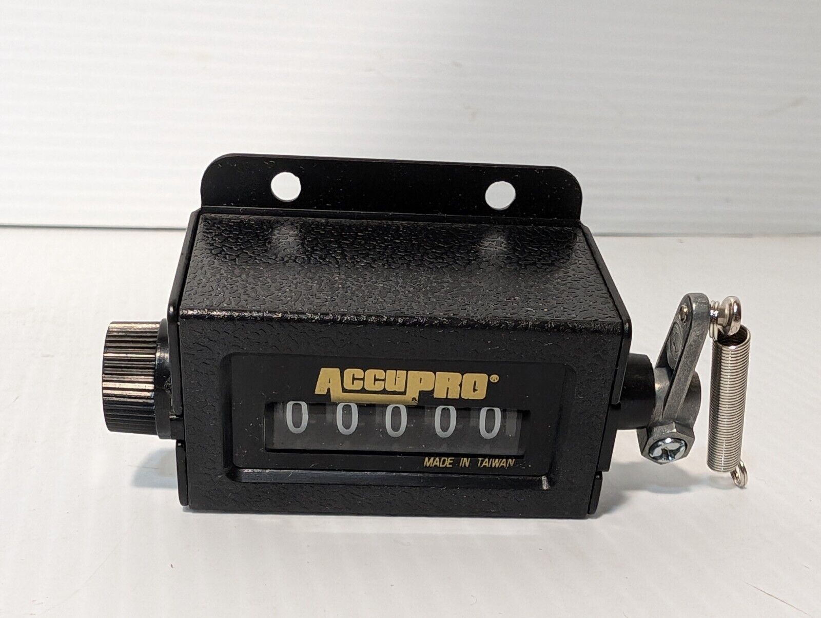 AccuPro 00208017 5 Digit Ratchet Counter w\ Reset Knob, Type 2000 -Free Shipping
