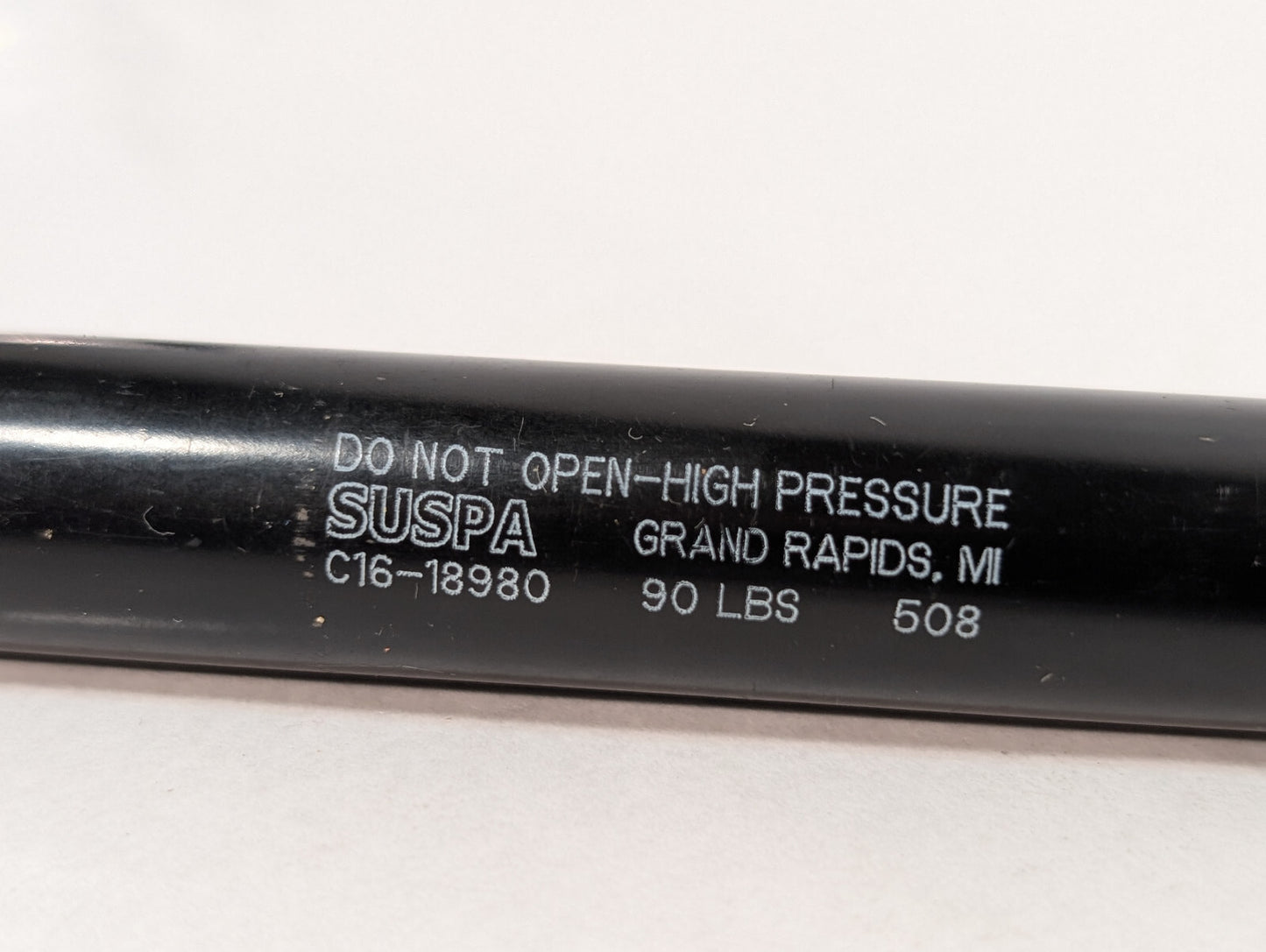 Suspa C16-18980 90Lb. Gas Prop, Strut, Lift Support, Spring, Made in USA