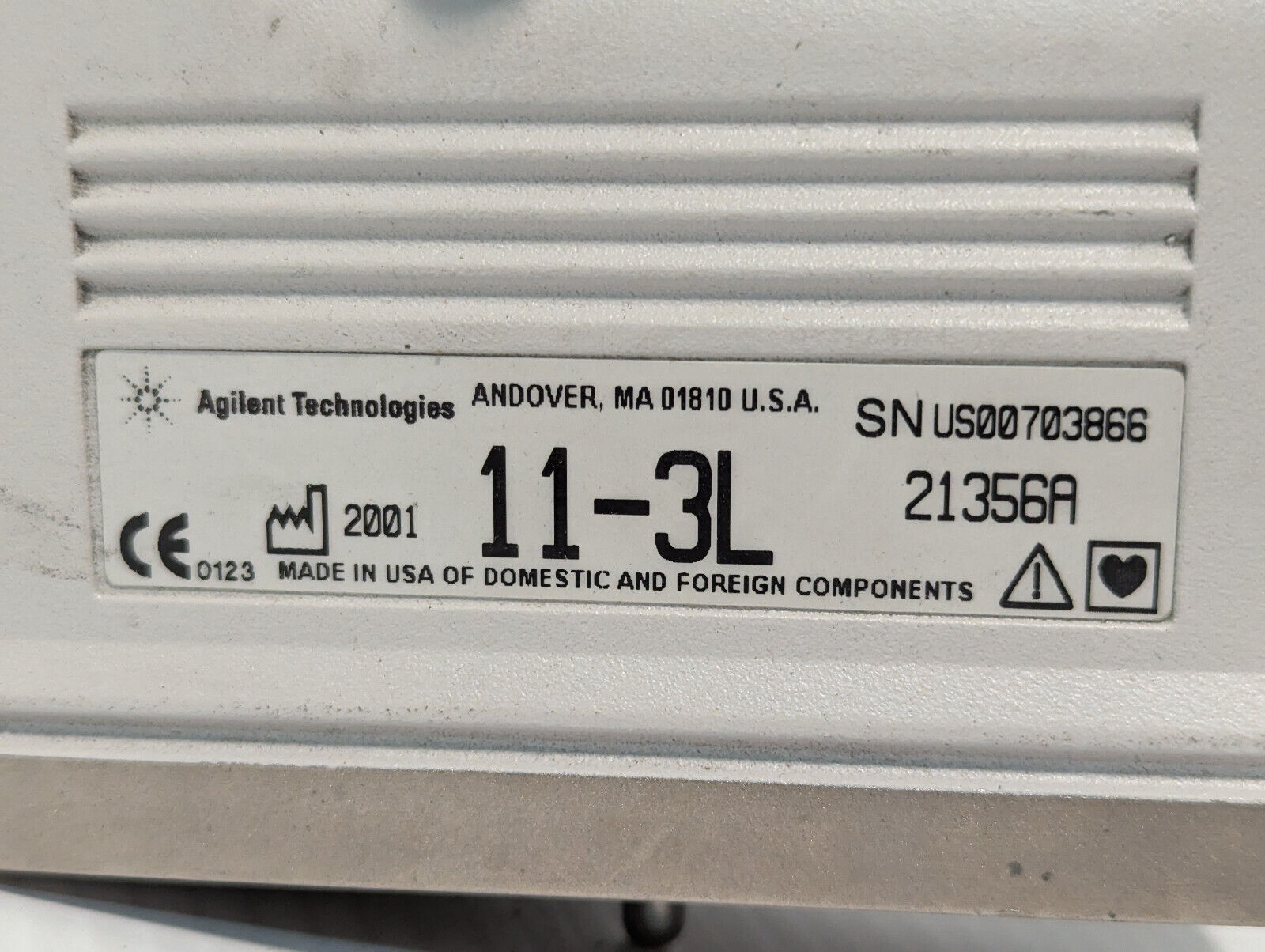 Agilent Techlologies 21356A Ultrasound Transducer, 11-3L, Free Shipping
