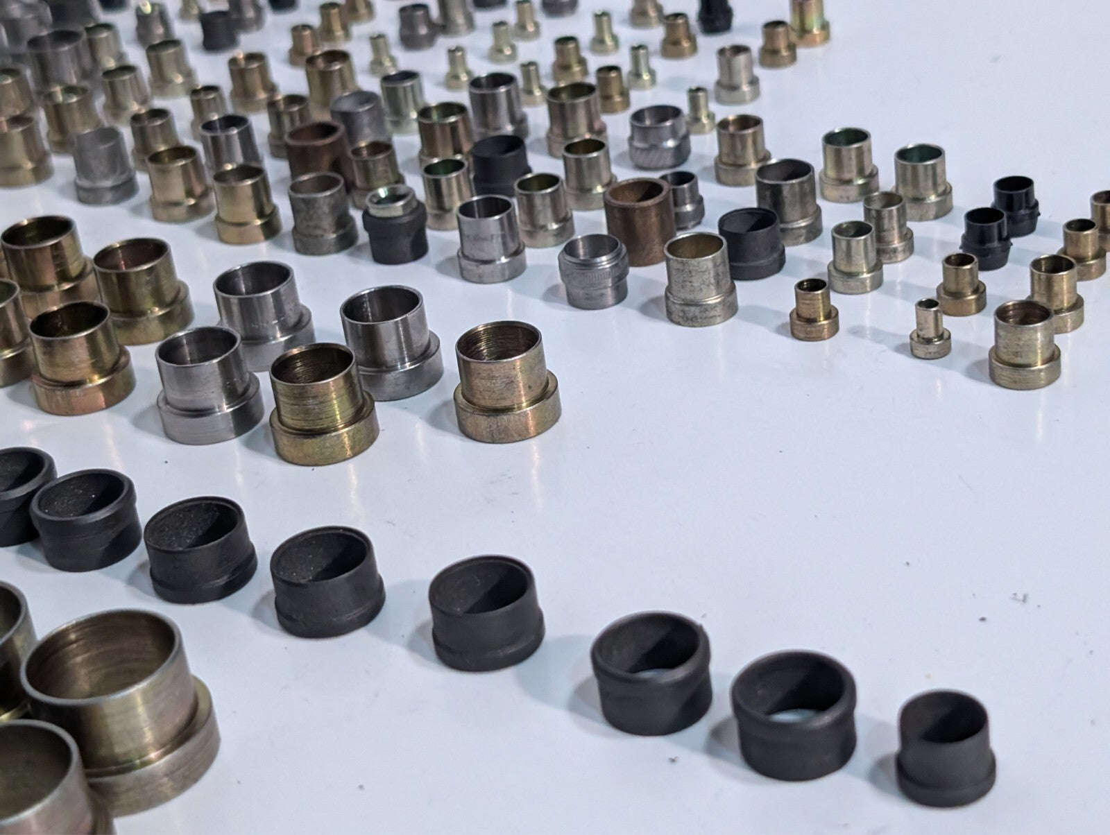 (196) Reducers Bushings Compression Inserts Adaptors Fittings Hydraulic Press