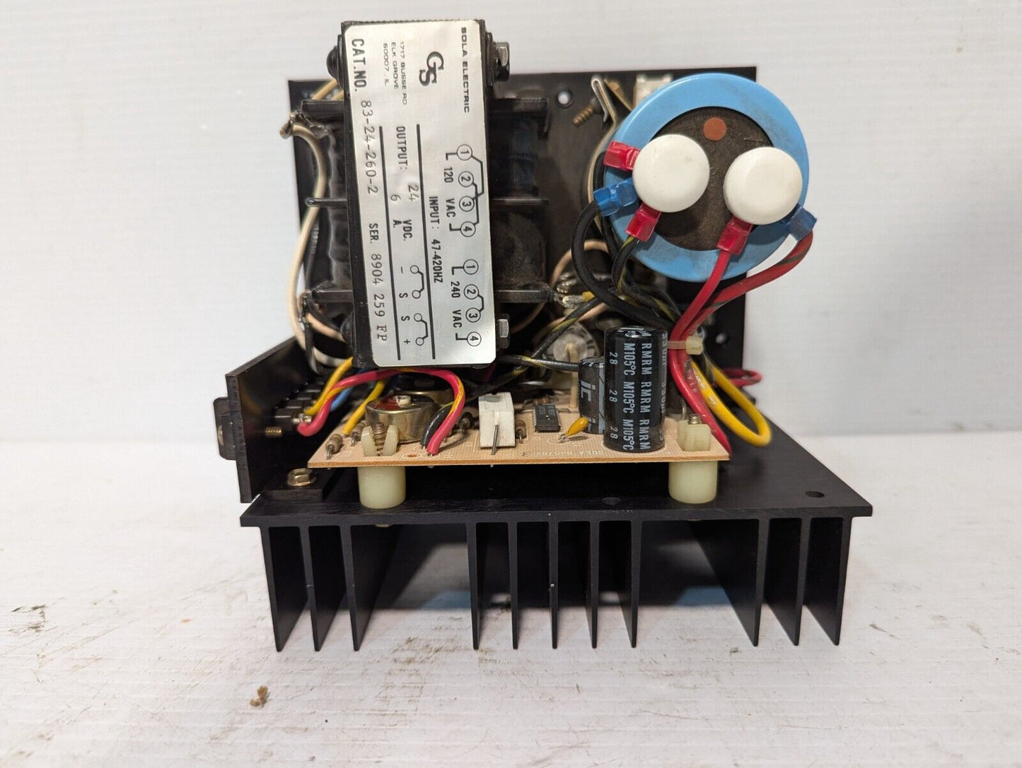 Sola Electric GS 83-24-260-2 24VDC Power Supply - Free Shipping+Returns