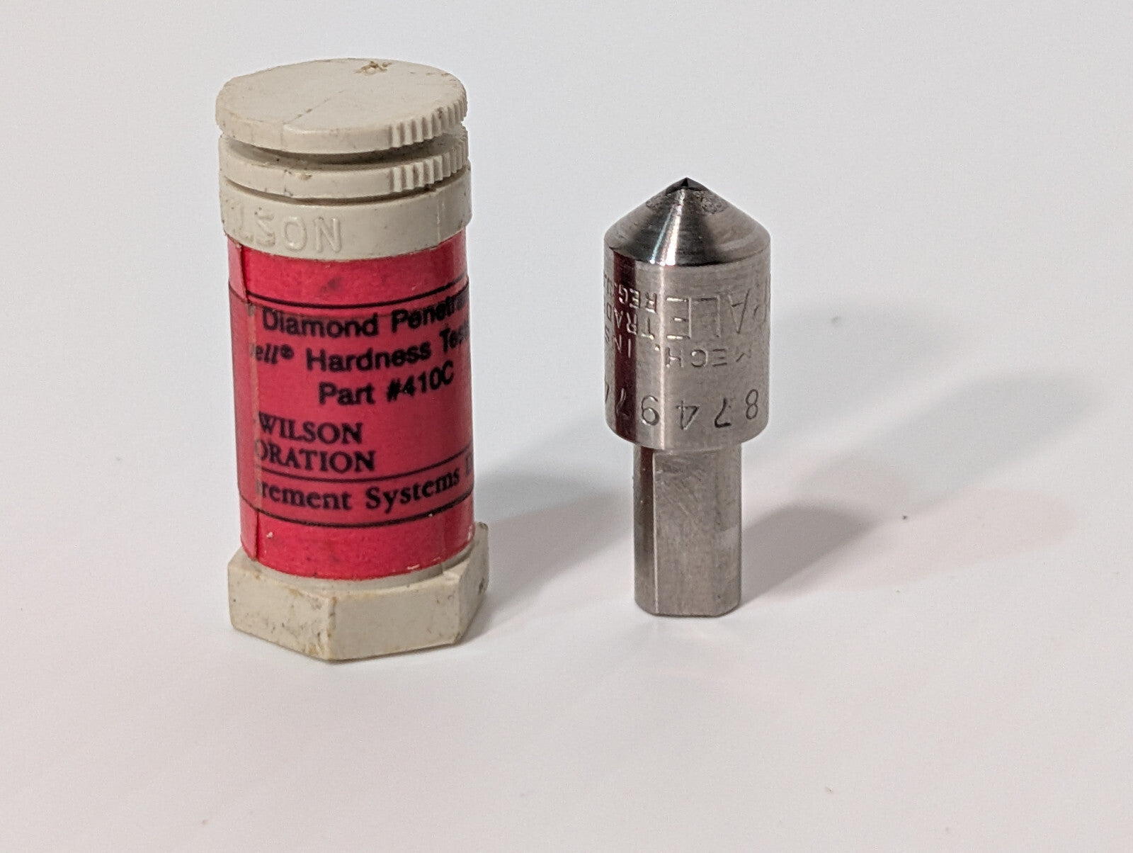 Wilson Brale Diamond Penetrator & 1/16" Ball Chuck for Rockwell Hardness Tester
