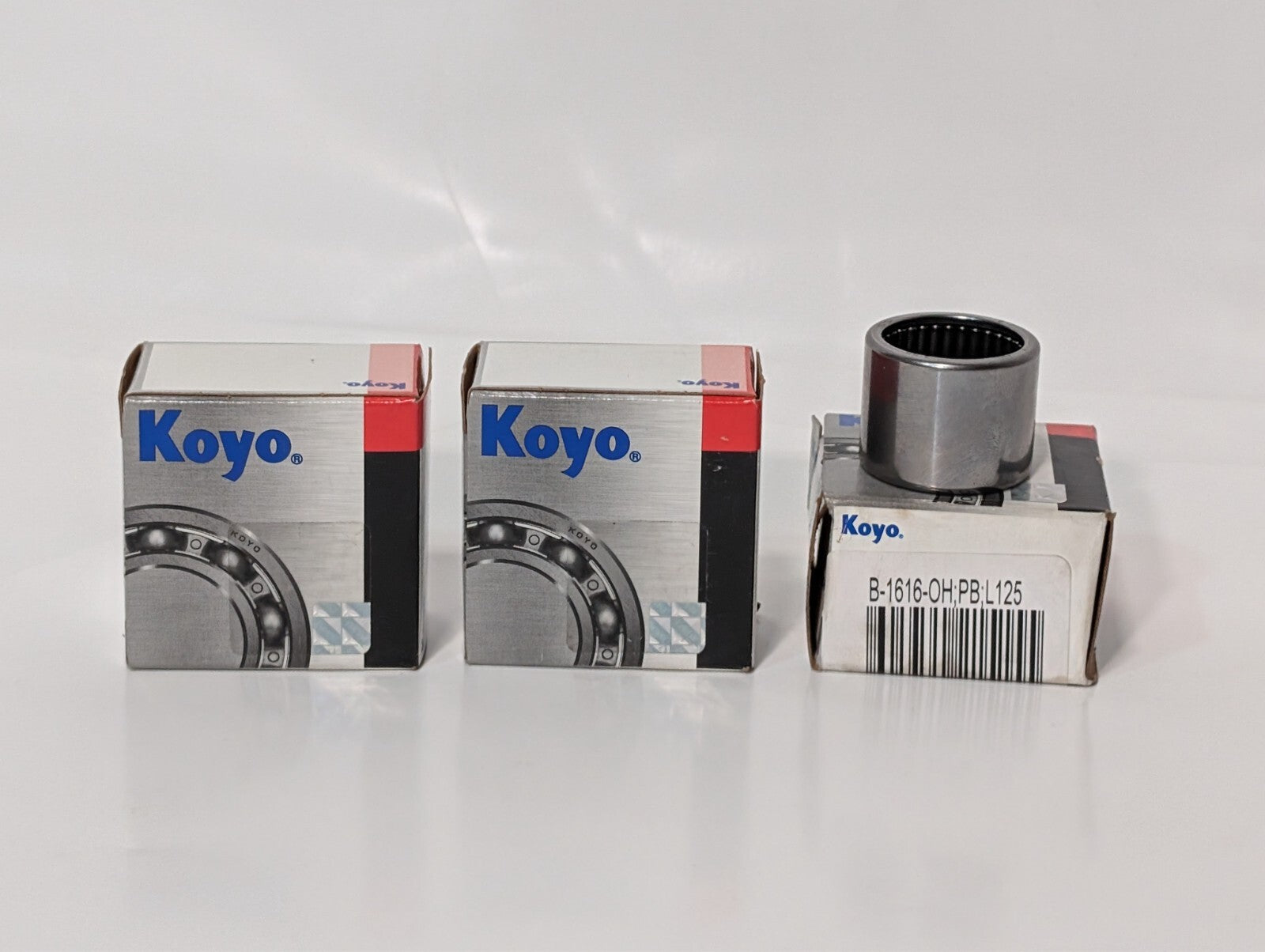 [3] NEW Koyo B-1616;PB;L125 Drawn Cup Needle Roller Bearing, 1" Bore