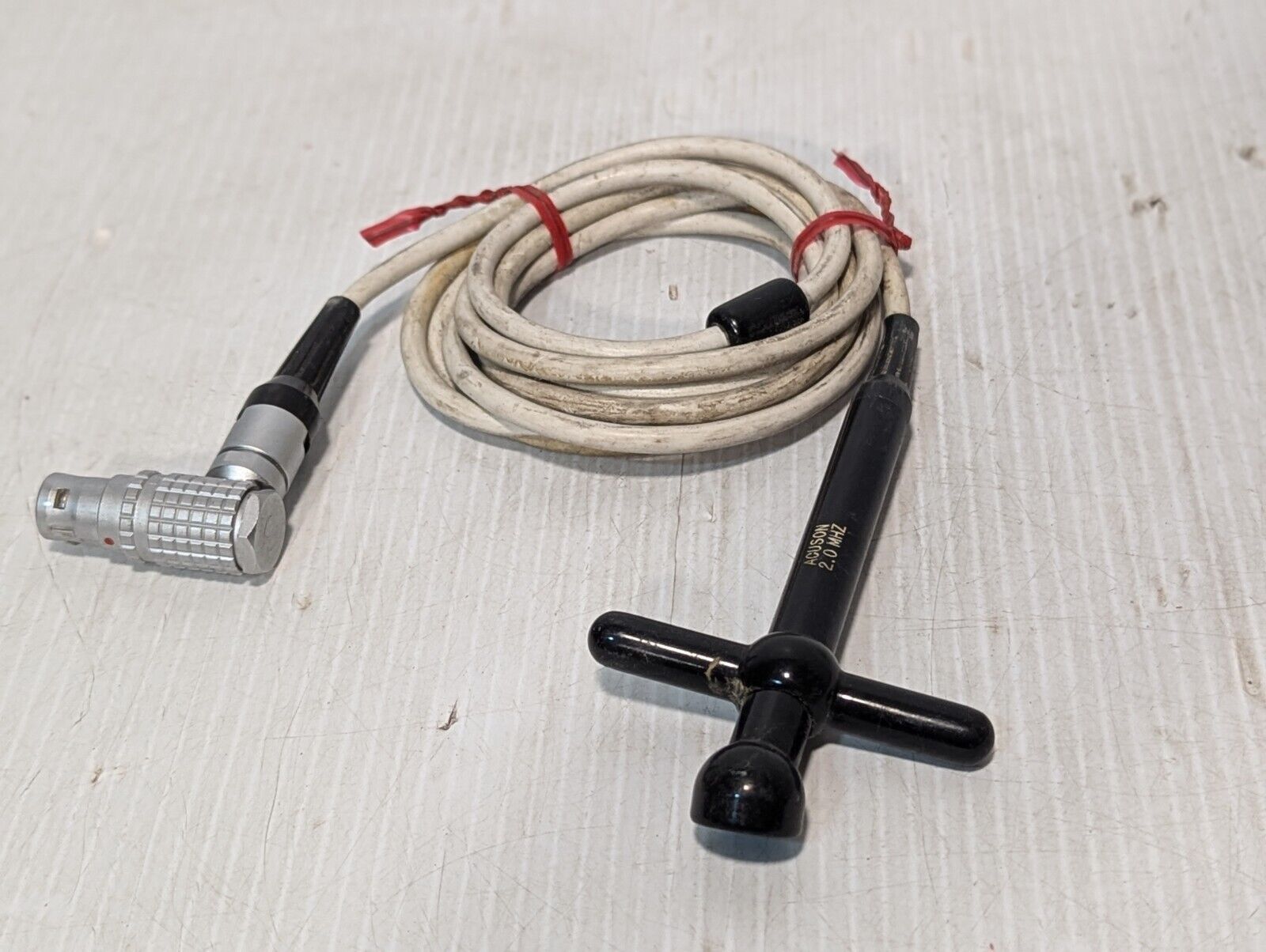 Acuson 2.0 MHz 27552 CW Non-Imaging Doppler Transducer Probe - Free Shipping
