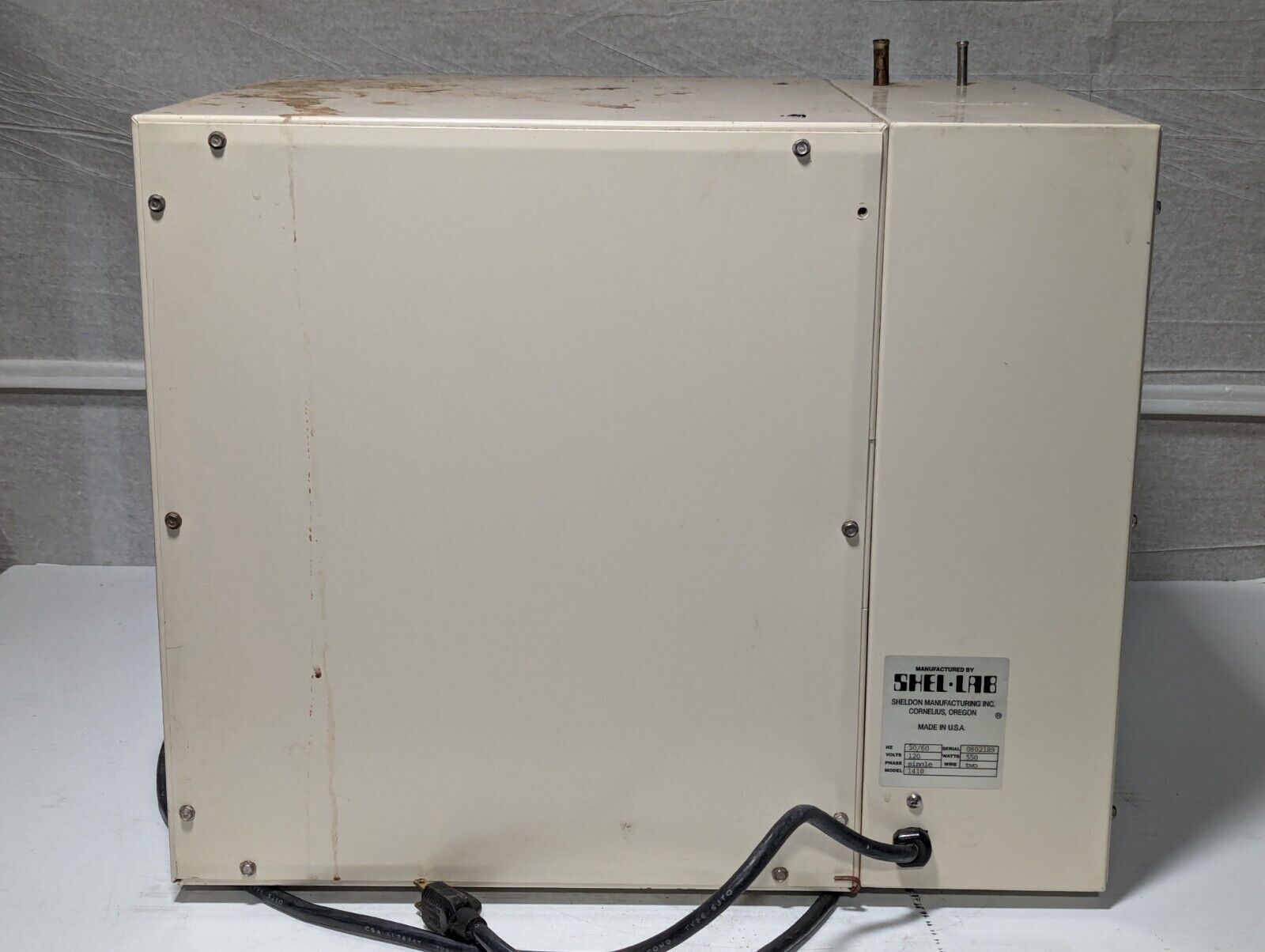 VWR Scientific 1410 Vacuum Oven, 40–225°C, 120/220VAC, w/seal, as pictured