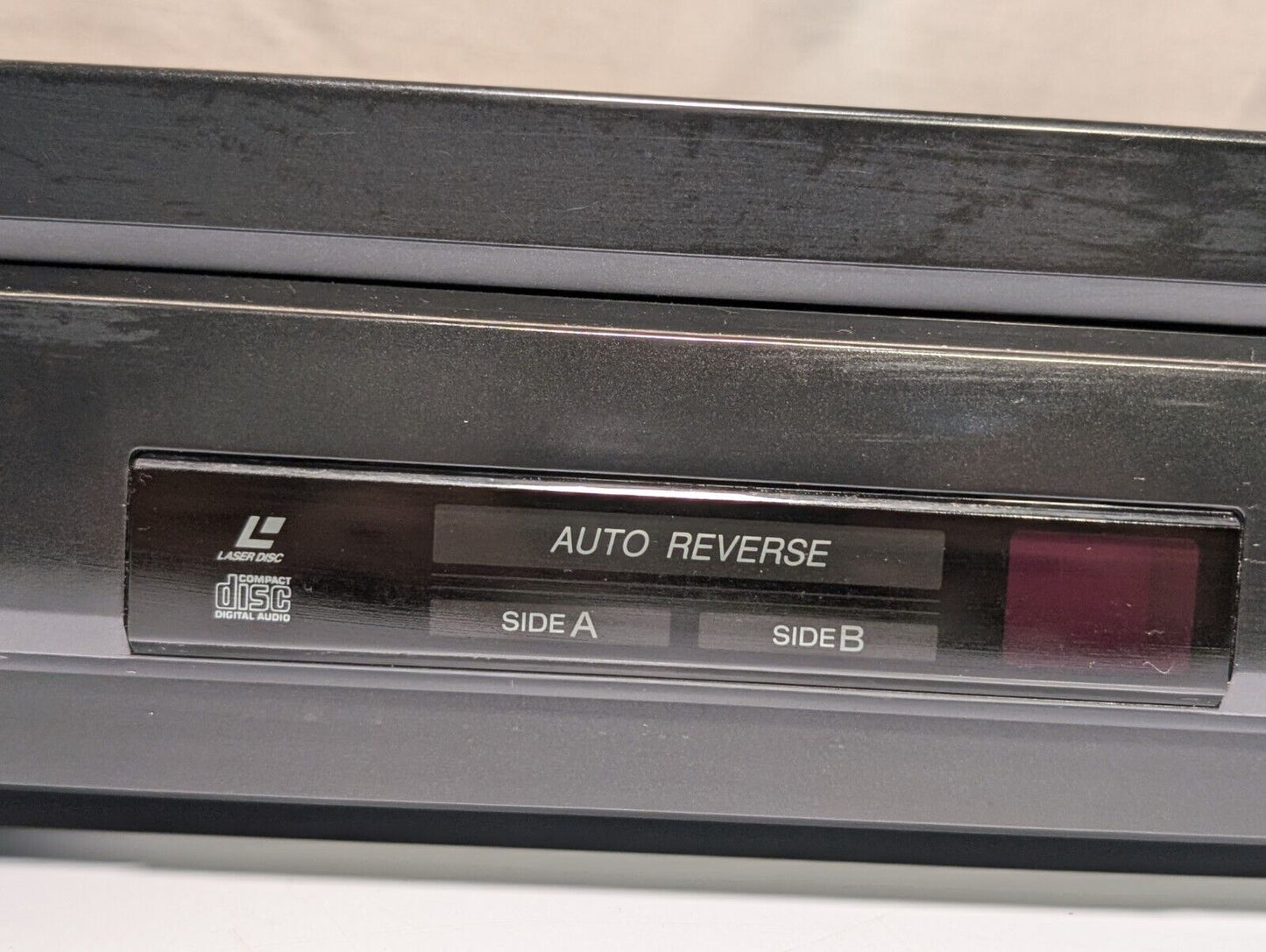 Sony MDP-500 AV Laser Auto Reverse Laserdisc CD \ CDV \ LD Player