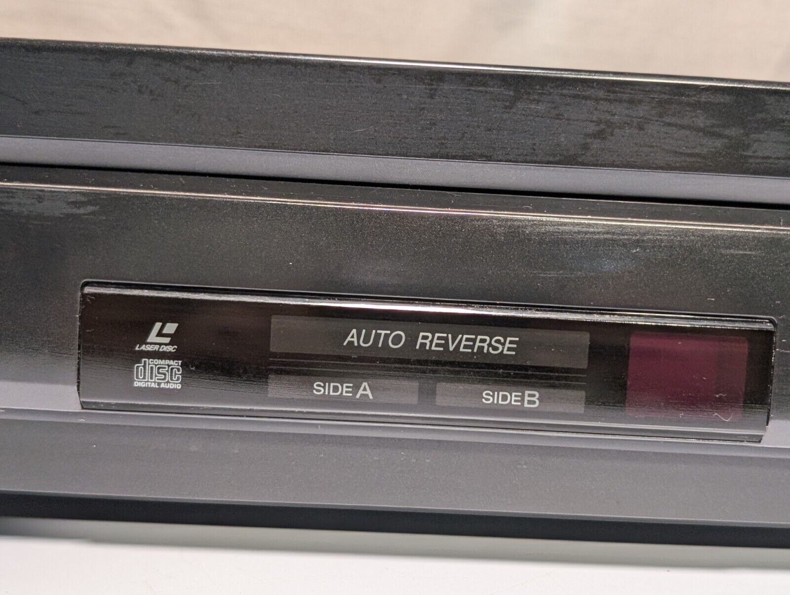 Sony MDP-500 AV Laser Auto Reverse Laserdisc CD \ CDV \ LD Player