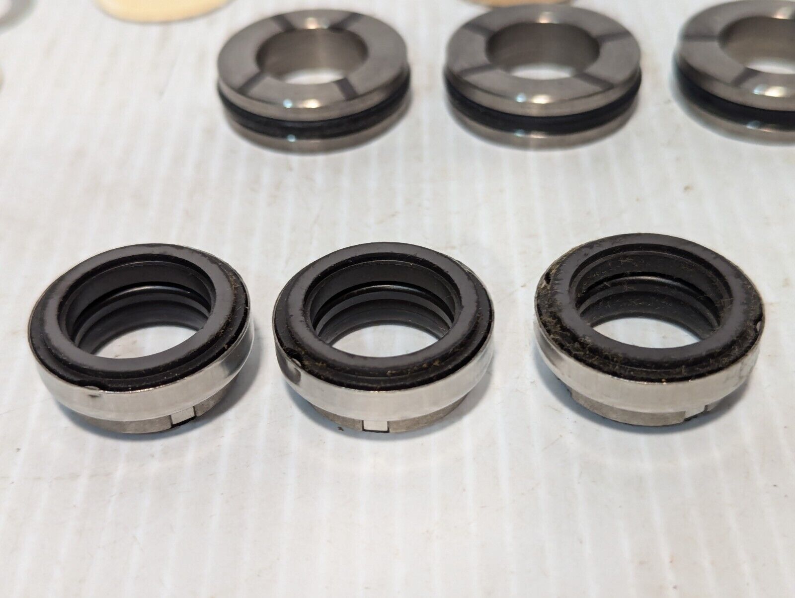 Lot of 3 Unidentified Mechanical Shaft Seals, + Addt'l Components -Free Shipping