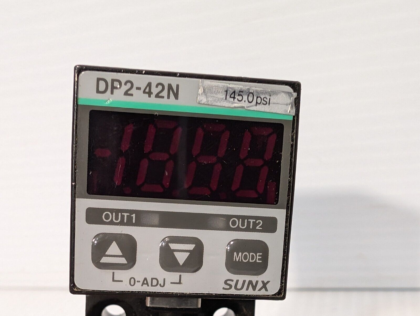 Sunx Sensor DP2-42N Digital Pressure Sensor, LED display, 145PSI - Free Shipping