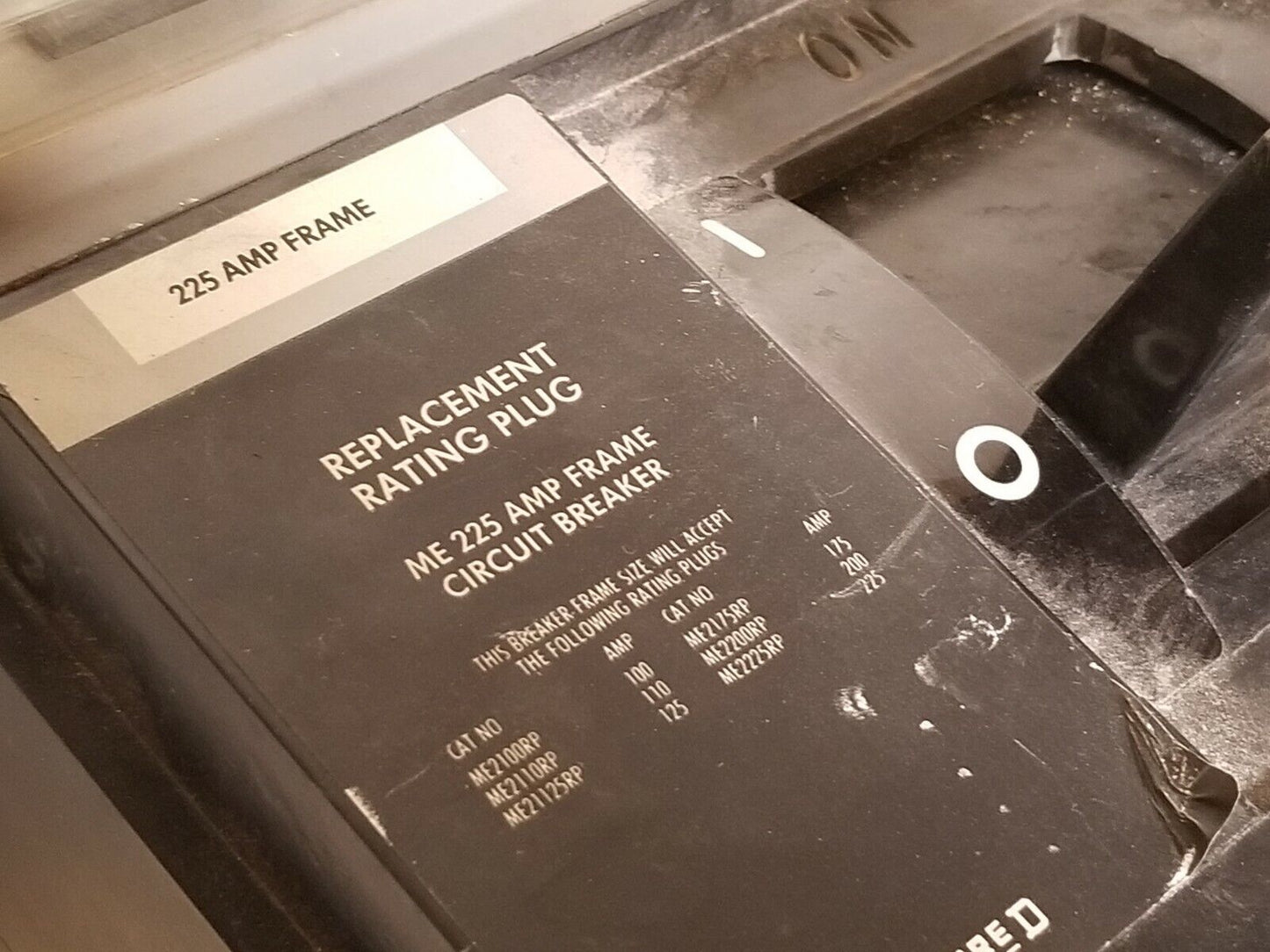 Square D MEC236LI1422 Circuit Breaker w/ Micrologic Solid State Trip ME2225RP