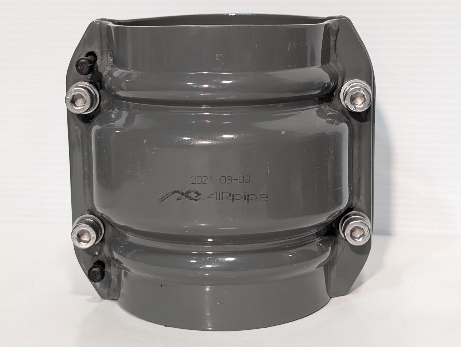 Airpipe 30203080001 Equal 90 Elbow - With Two Union Connectors 30202080108, 4"