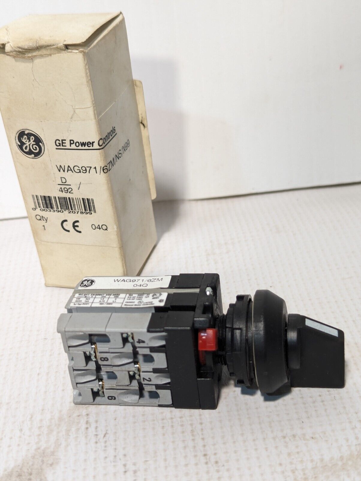 General Electric Manual Motor Controller WAG97/6ZM - Free Shipping