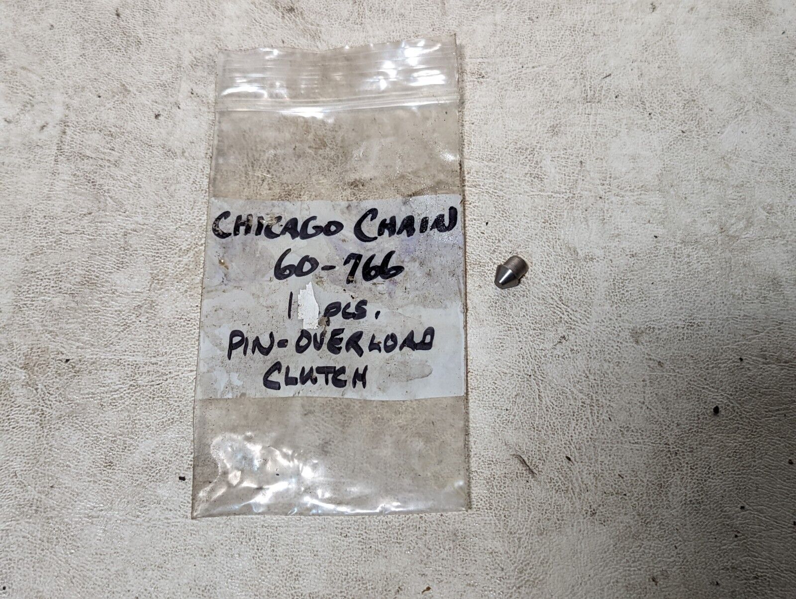 Lot of Chicago Chain parts: 60-827 shaft x7, 3H465-416-G x2, more as pictured