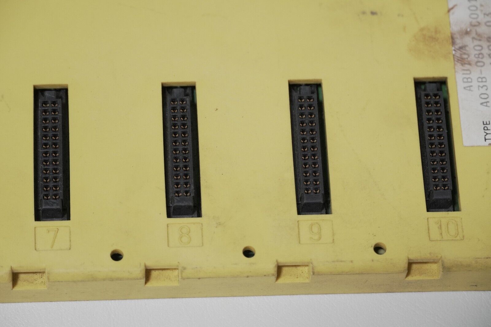 Fanuc A03B-0807-C001, ABU10A I/O input/output rack