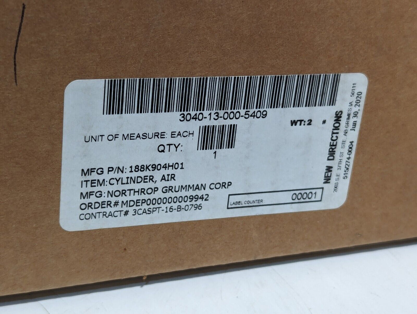 SMC NCDMB088-0756 Pneumatic Cylinder - Free Shipping