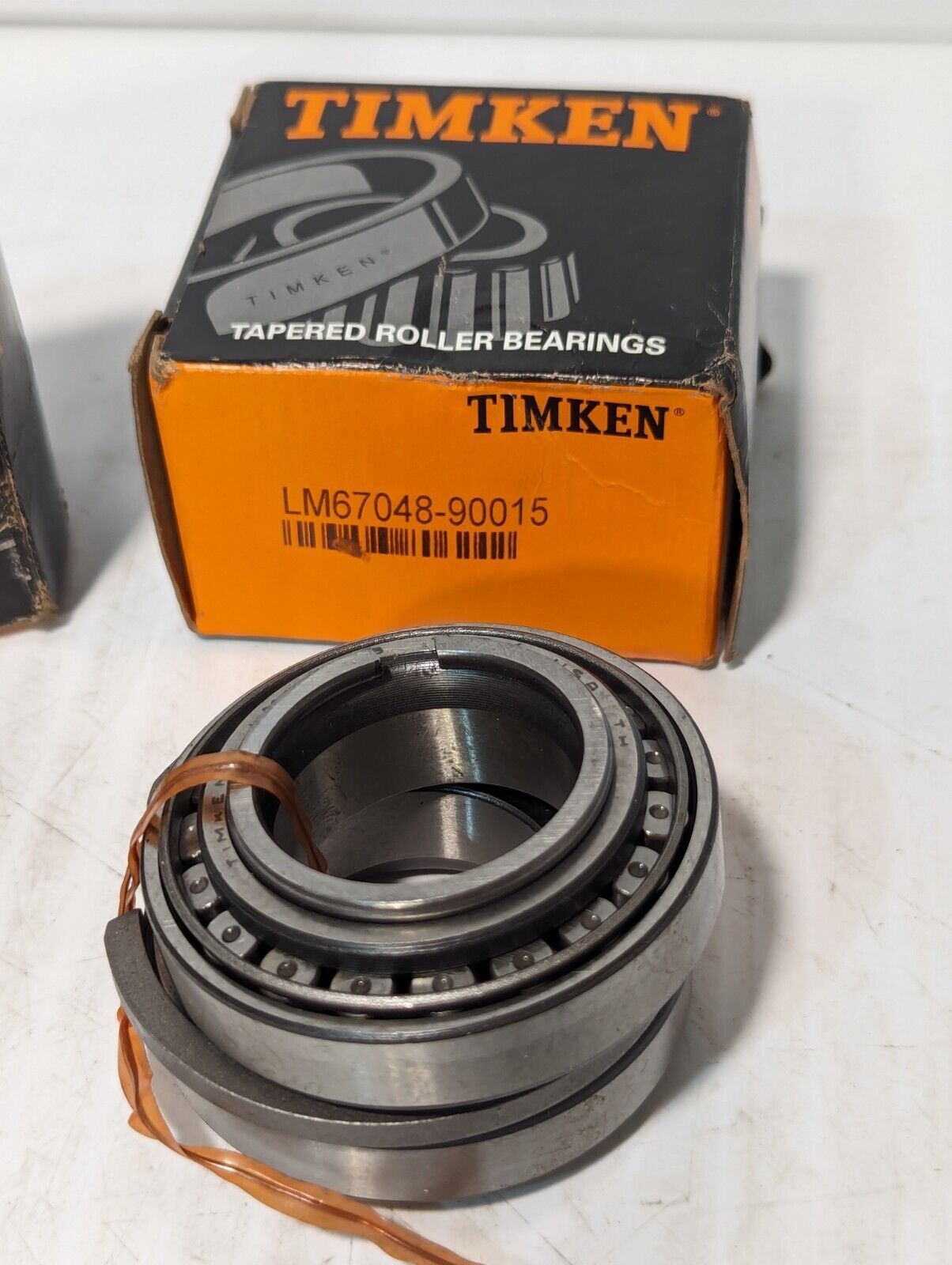 Timken LM67048-90015 Back to Back Spacer Tapered Bearing Assembly - Free Ship