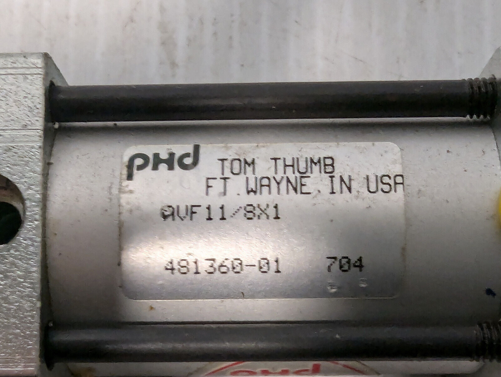 PHD: AVF 1  1/8 x 1 Pneumatic Cylinder 481360-01 -Made in USA- Free Shipping